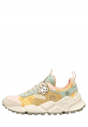 Flower Mountain Kotetsu Sneakers Dames Roze Grijs | CNV3260LS