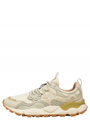 Flower Mountain Yamano 3 Uni Uw Sneakers Heren Beige | PYB3115TF