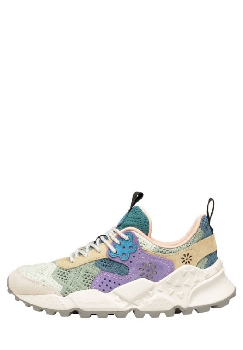 Flower Mountain Kotetsu Sneakers Dames Lichtblauw Grijs | CYK9938VN