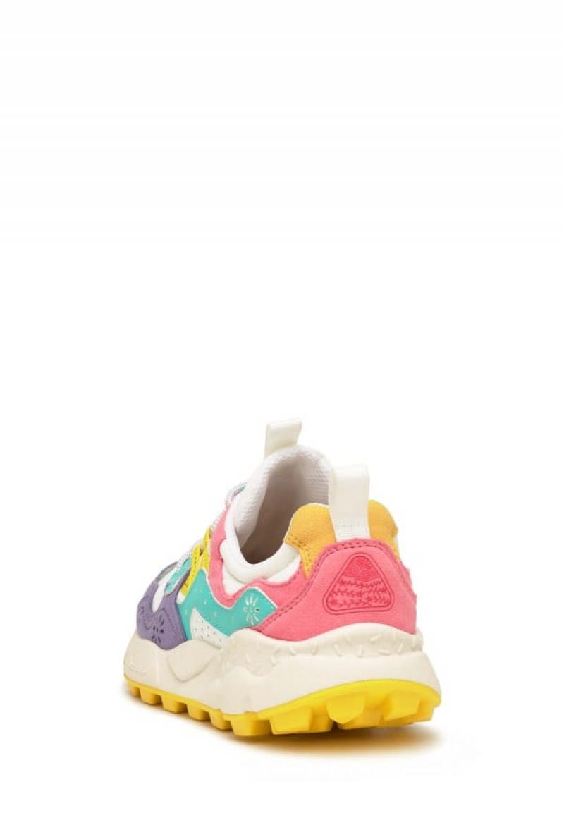 Flower Mountain Yamano 3 Sneakers Dames Paars Wit | HSQ6865EF